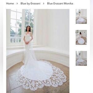 Blue by Enzoani Monika Wedding Dress